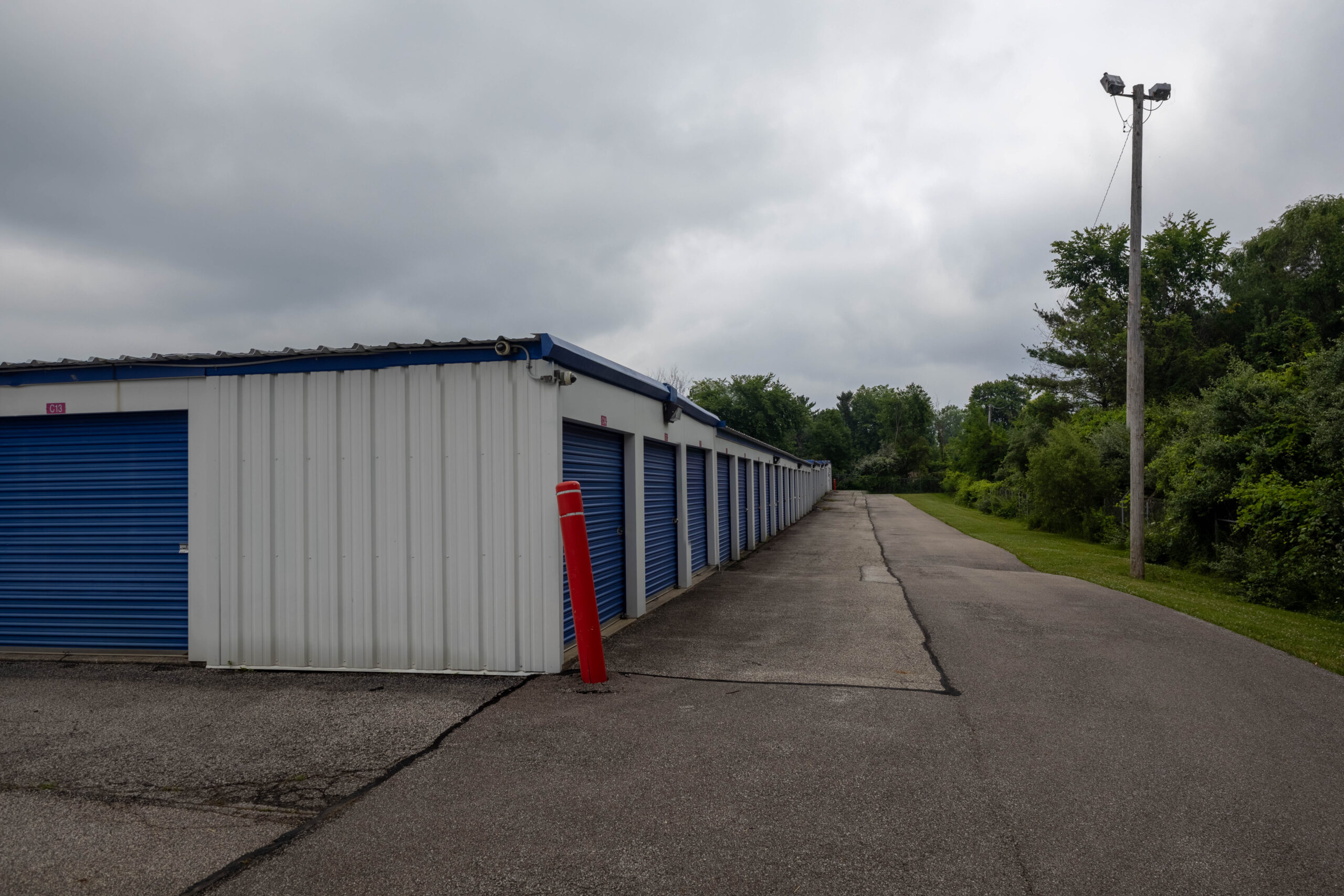 1955 Medina Road - Long storage unit corridor